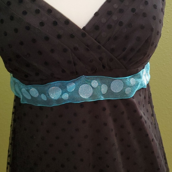 Blu sage size 6 dress. - Picture 2 of 7